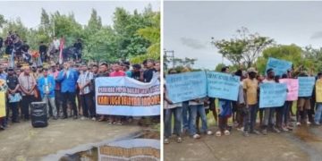 Nelayan Merauke Demo Tolak Kapal Trawl di Laut Selatan