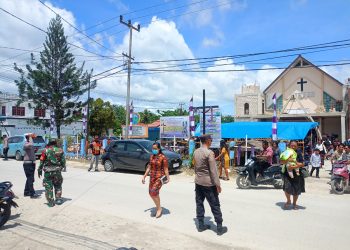 ‎Polresta Jayapura Kerahkan 629 Personel Pada Perayaan Paskah