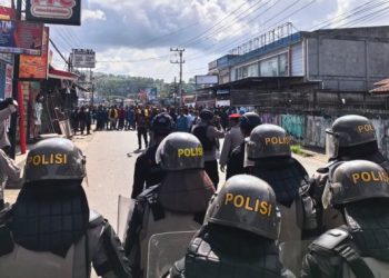 Longmarch Dibatalkan, Aksi Unjuk Rasa di Jayapura Sempat Memanas