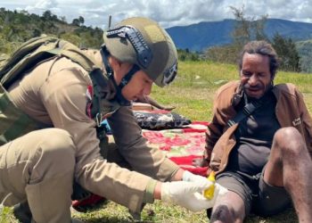 Satgas Damai Cartenz Perkuat Pendekatan Humanis di Sinak