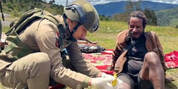 Satgas Damai Cartenz Perkuat Pendekatan Humanis di Sinak