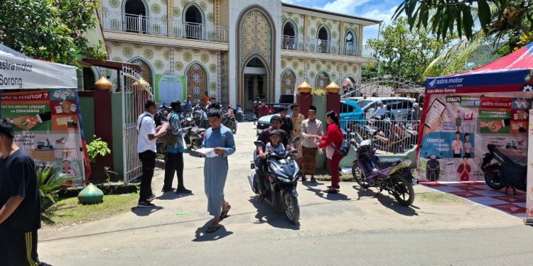 Astra Motor Sorong Perluas Jangkauan, Gelar Roadshow di Lingkungan Masjid