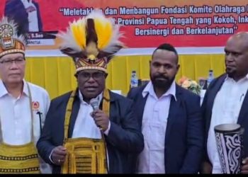 Meki Nawipa Siap Tertibkan Aktivitas Tambang Ilegal di Papua Tengah
