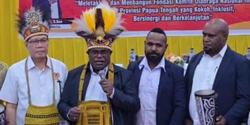 Meki Nawipa Siap Tertibkan Aktivitas Tambang Ilegal di Papua Tengah