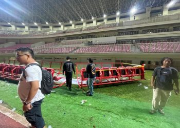 Ricuh Pascapertandingan Persipura, Puluhan Kendaraan Rusak dan Terbakar