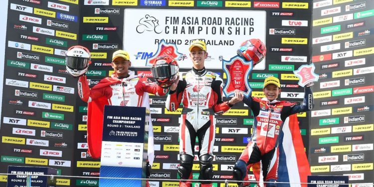 Pembalap Honda Tampil Kompetitif di Ajang ARRC Thailand