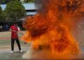 Astra Motor Papua dan Servvo Fire Indonesia Tanamkan Budaya Keselamatan