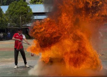 Astra Motor Papua dan Servvo Fire Indonesia Tanamkan Budaya Keselamatan