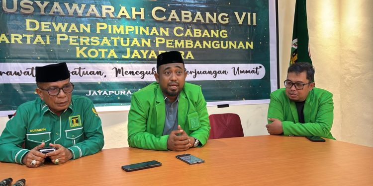 PPP Kota Jayapura Dipimpin Akbar Arif, Target Bentuk Satu Fraksi DPRD