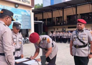 Kasat Reskrim Baru Diminta Prioritaskan Kepastian Hukum bagi Masyarakat