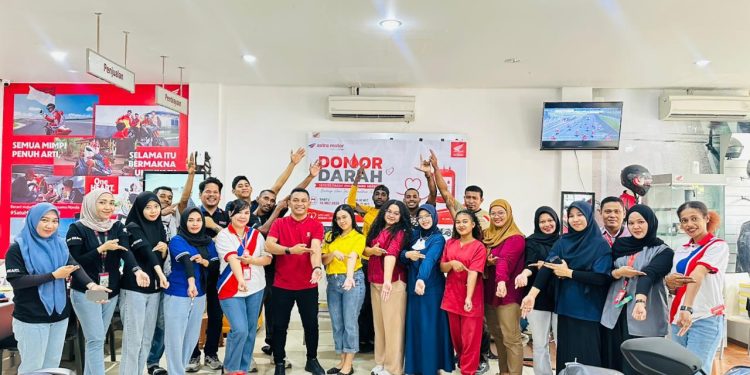 Peserta Apresiasi Kegiatan Donor Darah Astra Motor sebagai Aksi Kemanusiaan