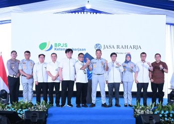 Jasa Raharja dan BPJS Ketenagakerjaan Integrasikan Aplikasi Layanan
