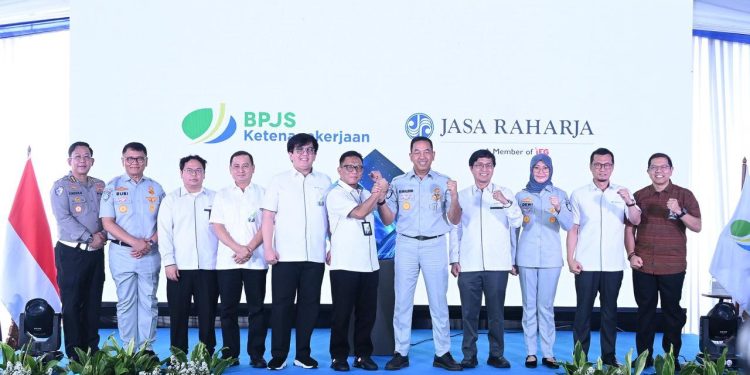 Jasa Raharja dan BPJS Ketenagakerjaan Integrasikan Aplikasi Layanan