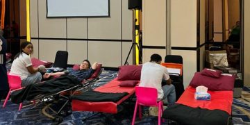 Aksi Kemanusiaan Swissbelexpress Jayapura Berhasil Kumpulkan 100 Kantong Darah