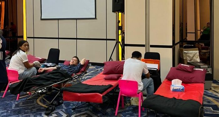 Aksi Kemanusiaan Swissbelexpress Jayapura Berhasil Kumpulkan 100 Kantong Darah