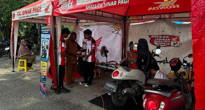 Astra Motor Papua Permudah Konsumen Lewat Roadshow Honda di Biak