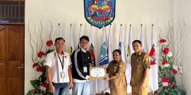 Astra Motor Papua Terima Apresiasi Usai Lakukan Pembekalan