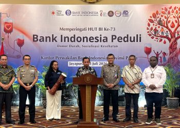 HUT ke-73 Jadi Momentum BI Papua Perkuat Kepedulian Sosial