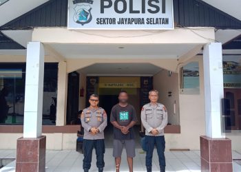 Polisi Tangkap Pelaku Pembacokan di Jembatan Merah Youtefa