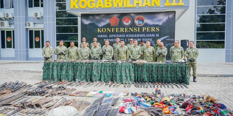 TNI Ungkap 30 Kasus Narkotika dan Sita Puluhan Senjata Api di Papua