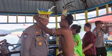 Kampung Enggros Wakili Papua pada Penilaian Lomba Tiga Pilar Kamtibmas