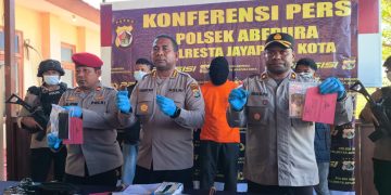‎Polresta Jayapura Dalami Asal-usul 82 Butir Amunisi Ilegal