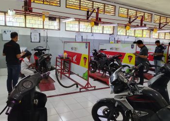 Siswa SMK Negeri 3 Jayapura Ikuti Uji Kompetensi Keahlian DUDI