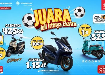 Promo JUARA, Cashback Motor Honda Hingga Rp1,25 Juta