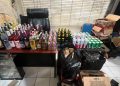 Ratusan Botol Miras Ilegal Disita di Entrop, Dua Pemilik Digelandang Polisi
