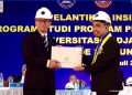 UGM Lantik Ivan Yosefwan Naibaho sebagai Insinyur