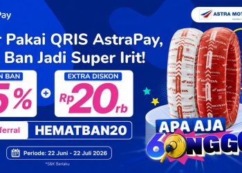 Bayarnya Pakai Astra Pay, Konsumen Dapat Diskon Ban hingga 15 Persen