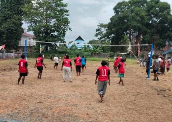 Perayaan Kemerdekaan di Kampung Adat Ifar Besar Berlangsung Meriah