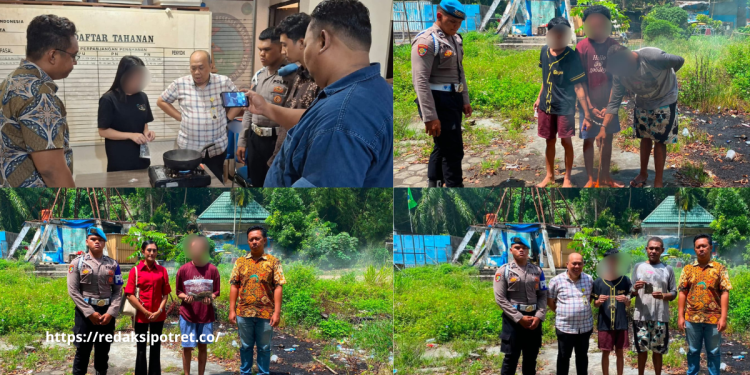Polresta Jayapura Musnahkan Barang Bukti 4 Kasus Narkoba