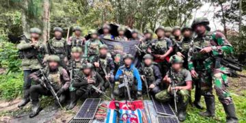 TNI Habema Sita Amunisi dan Bintang Kejora di Intan Jaya