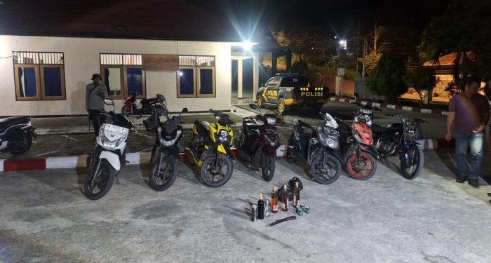 Operasi Cipta Kondisi Jelang 3 Agustus, Polisi Sita Sajam dan Miras di Heram