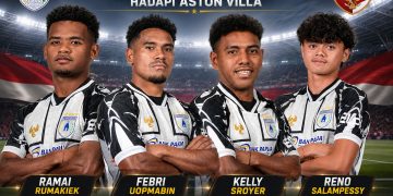 Persipura Kirim Empat Wakil ke Tim Indonesia All Star Hadapi Aston Villa