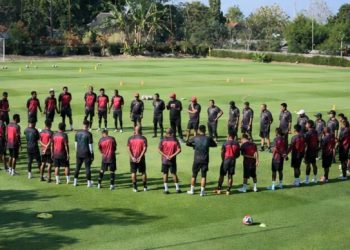 Persipura Mulai Latihan Perdana di Lapangan Lestarindo Boyolali
