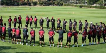 Persipura Mulai Latihan Perdana di Lapangan Lestarindo Boyolali