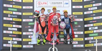 Ketangguhan CBR Series Antar Pembalap AHRT Naik Podium di Mandalika