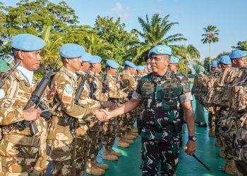 Misi Perdamaian PBB Selesai, Pangdam Cenderawasih Dorong Prajurit Terus Berprestasi