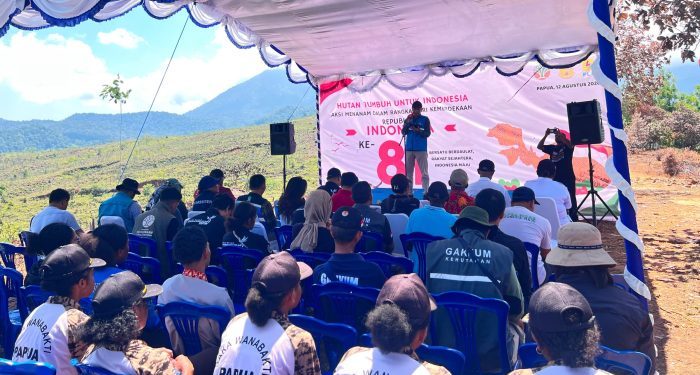 PLN UIP MPA Bersama Kementerian dan Masyarakat Hijaukan Papua