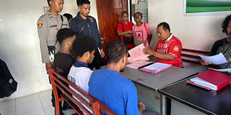 Tiga Tersangka Pencurian dengan Kekerasan Jalani Proses Hukum Lanjutan