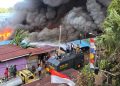 Kebakaran Hanguskan Pemukiman Nelayan di Jayapura, Api Padam Setelah 3,5 Jam
