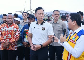Jalan Skory-Puay Rampung 100 Persen, AHY : Pangkas Waktu Tempuh Jadi 15 Menit