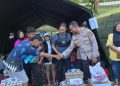 Polresta Jayapura Salurkan Bantuan untuk Korban Terdampak Kebakaran