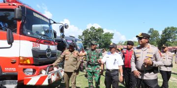 Gandeng TNI hingga Relawan, Polres Keerom Perkuat Barisan Pencegahan Karhutla