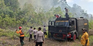 Kebakaran Hutan dan Lahan Terjadi di Dua Wilayah di Biak Numfor