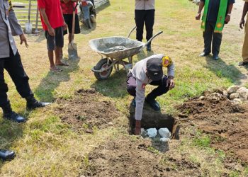 Polsek Bonggo Libatkan Tokoh Agama dan Adat Bangun Rumah Problem Solving