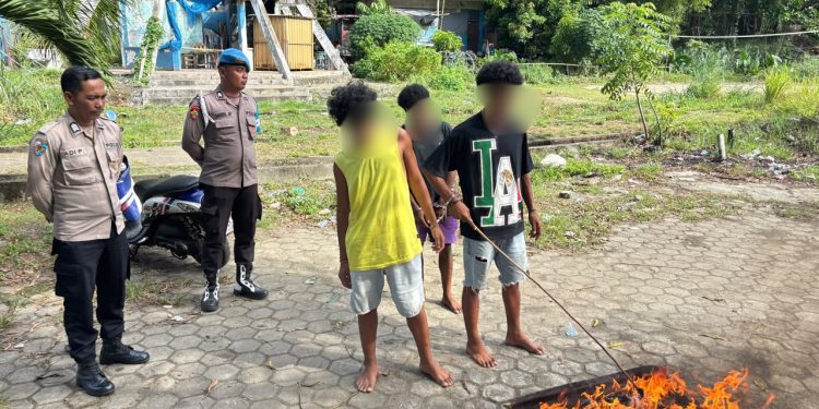 Tiga Pemuda Terjerat Kasus Narkoba, Polresta Jayapura Musnahkan 1,18 Kg Ganja