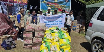 YBM PLN UIP MPA Hadir Ringankan Beban Korban Terdampak Kebakaran